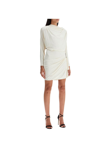 Draped Viscose Mini Dress - Women > Clothing > Dresses > Mini