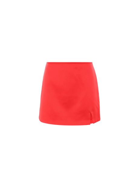 Duchesse Satin Mini Skirt-MARC JACOBS-JOHN JULIA