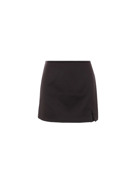 Duchesse Satin Mini Skirt-MARC JACOBS-JOHN JULIA