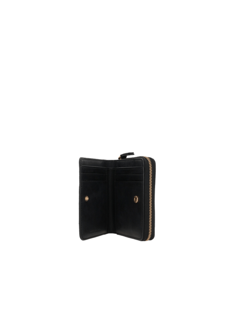 Leather Mini Compact Wallet-MARC JACOBS-JOHN JULIA