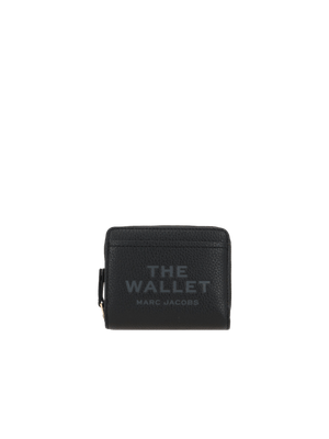 Leather Mini Compact Wallet-MARC JACOBS-JOHN JULIA