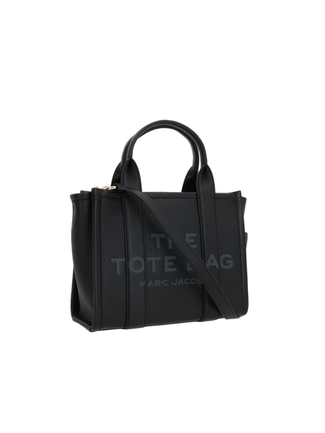 Small Grainy Leather Tote Bag-MARC JACOBS-JOHN JULIA