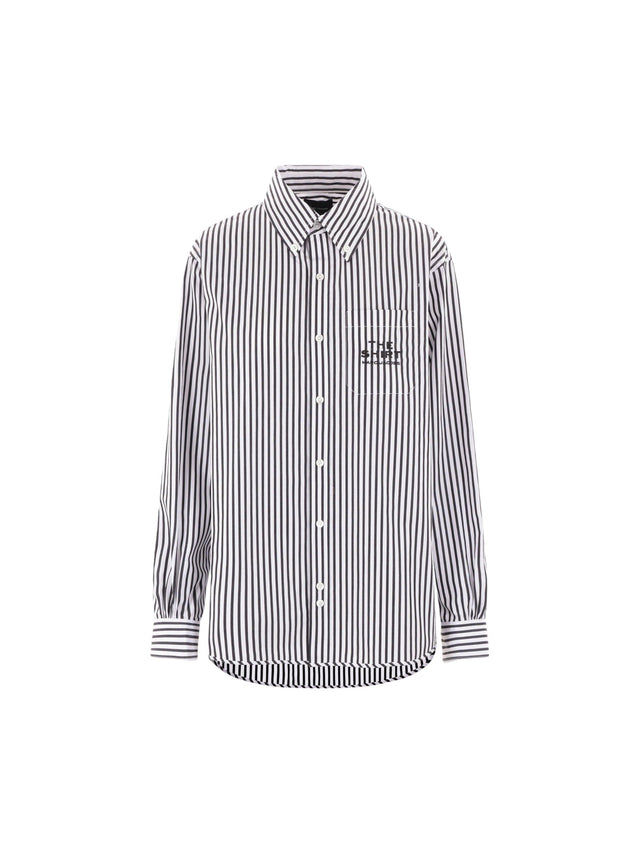 Striped Cotton Shirt-MARC JACOBS-JOHN JULIA