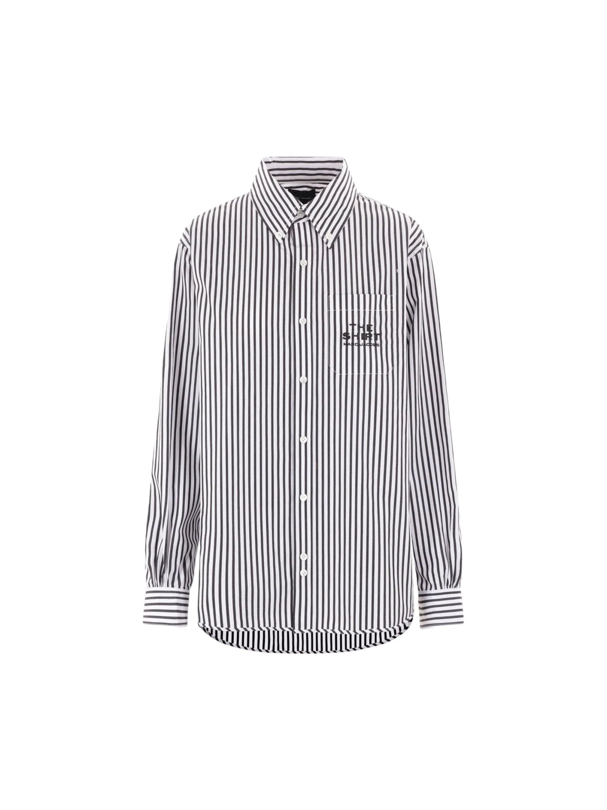 Striped Cotton Shirt-MARC JACOBS-JOHN JULIA