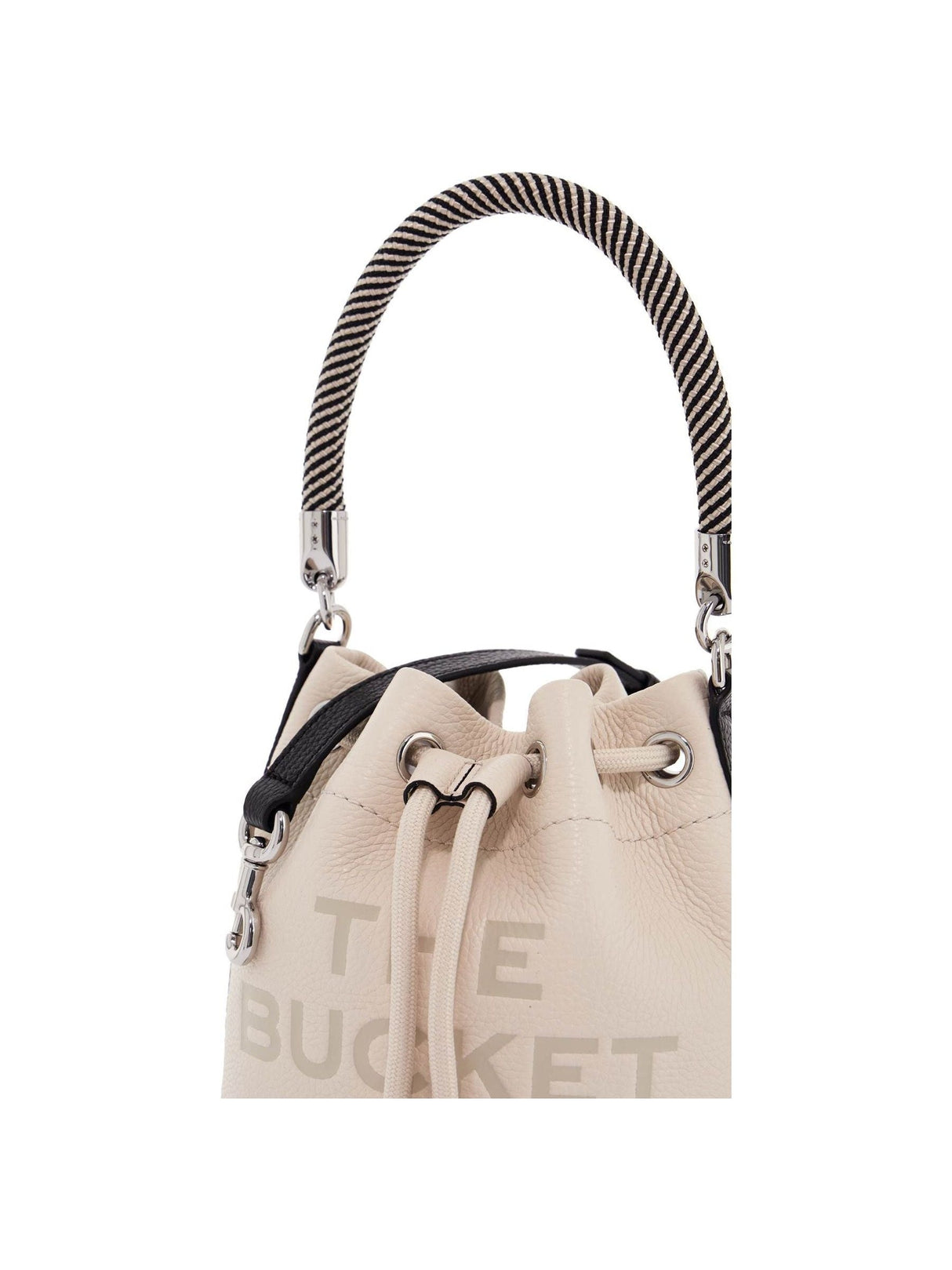 MARC JACOBS-The Colorblock Leather Bucket Bag -JOHN JULIA.