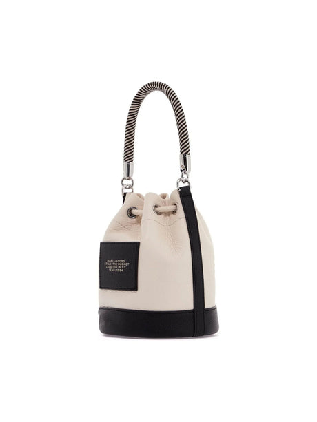 MARC JACOBS-The Colorblock Leather Bucket Bag -JOHN JULIA.