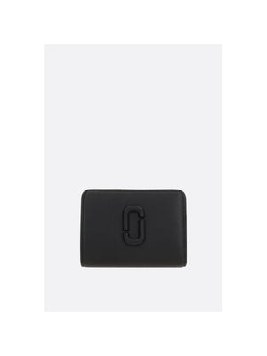 The Covered J Marc Mini Compact Wallet-MARC JACOBS-JOHN JULIA