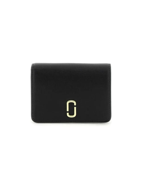 MARC JACOBS-The J Marc Mini Compact Wallet-JOHN JULIA