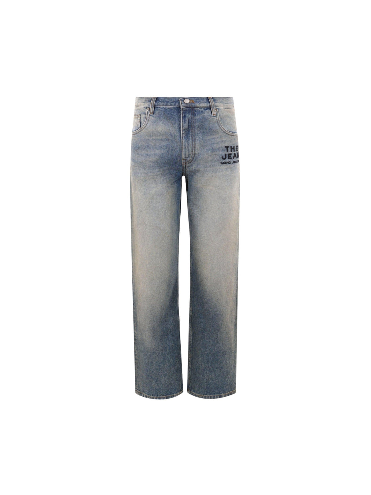 Washed Straight-leg Jeans-MARC JACOBS-JOHN JULIA