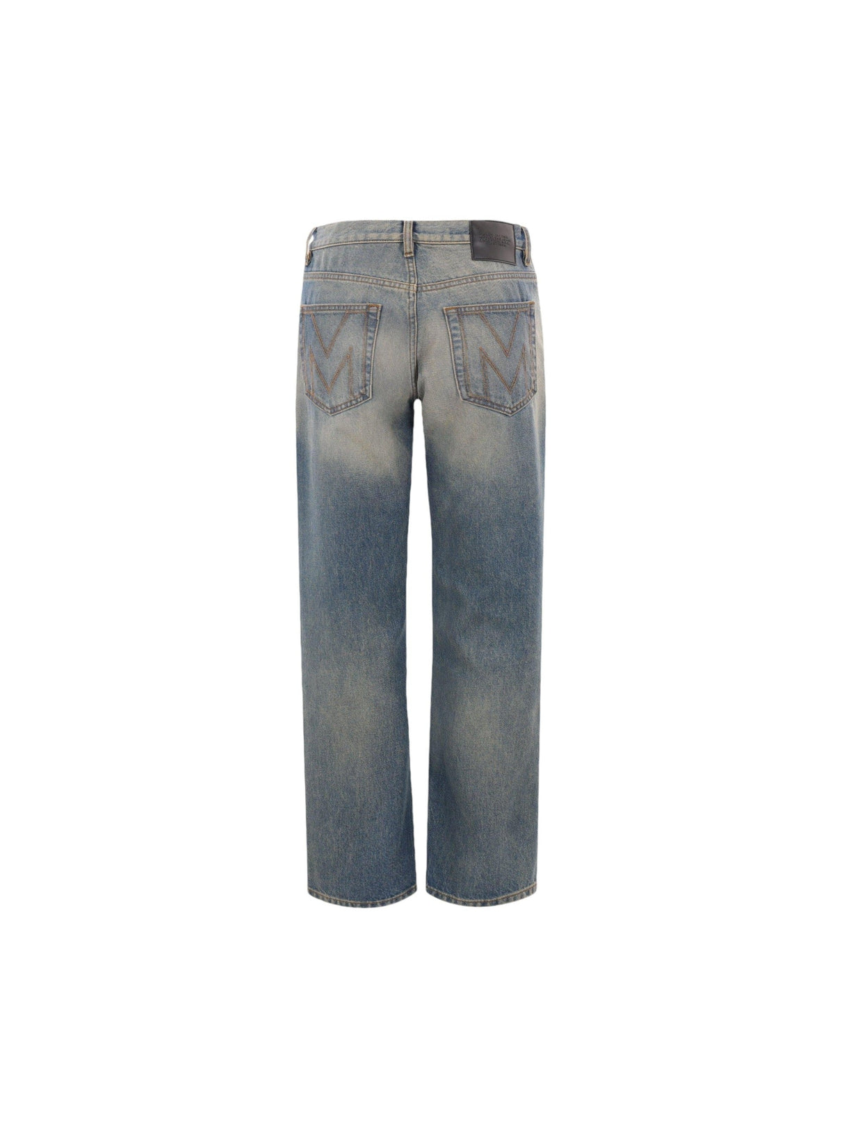 Washed Straight-leg Jeans-MARC JACOBS-JOHN JULIA