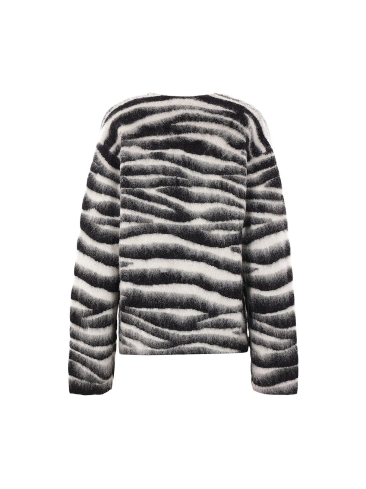 Zebra Print Oversized Sweater-MARC JACOBS-JOHN JULIA