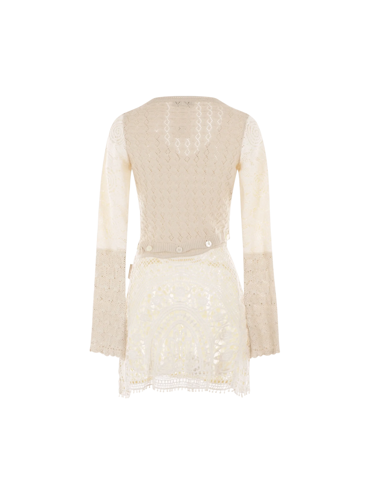 Crochet Pattern Regenerated Minidress-Marine Serre-JOHN JULIA