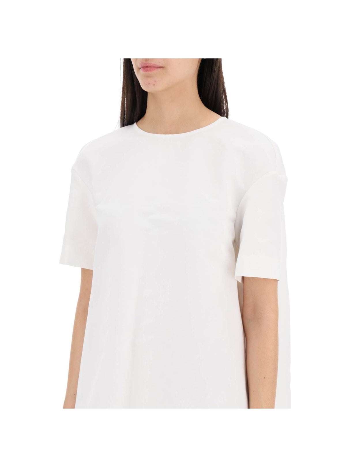 Cocoon Cotton Cady Dress - Women > Clothing > Dresses > Mini