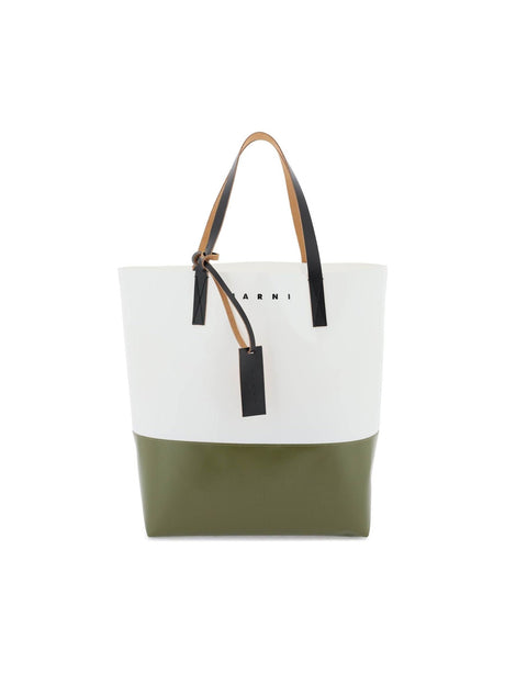 MARNI-Colorblock Tribeca Tote Bag-JOHN JULIA