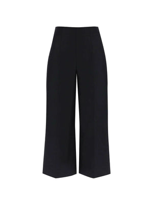 MARNI Cropped Cotton Cady High-Waisted Trousers JOHN JULIA.