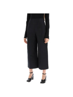 MARNI Cropped Cotton Cady High-Waisted Trousers JOHN JULIA.