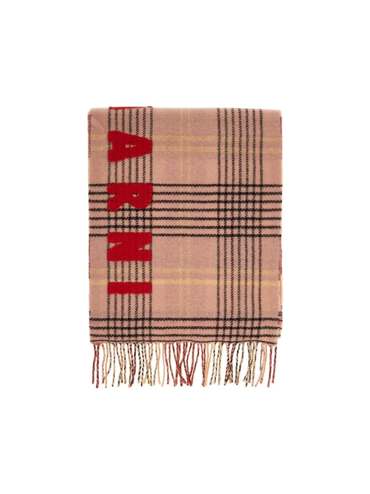 MARNI-Double Check Wool Scarf-JOHN JULIA