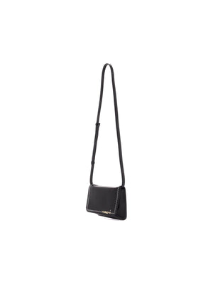 Flap Trunk Shoulder Bag With