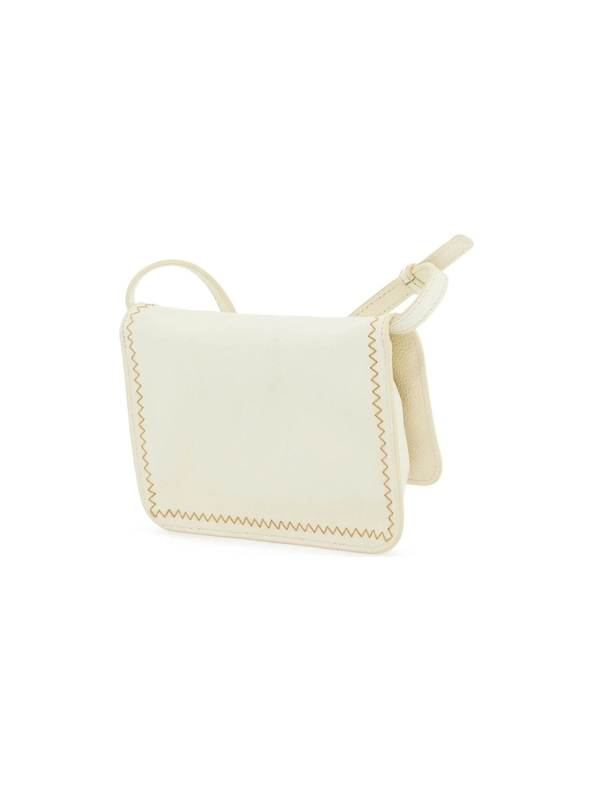 Flap Trunk Shoulder Bag With