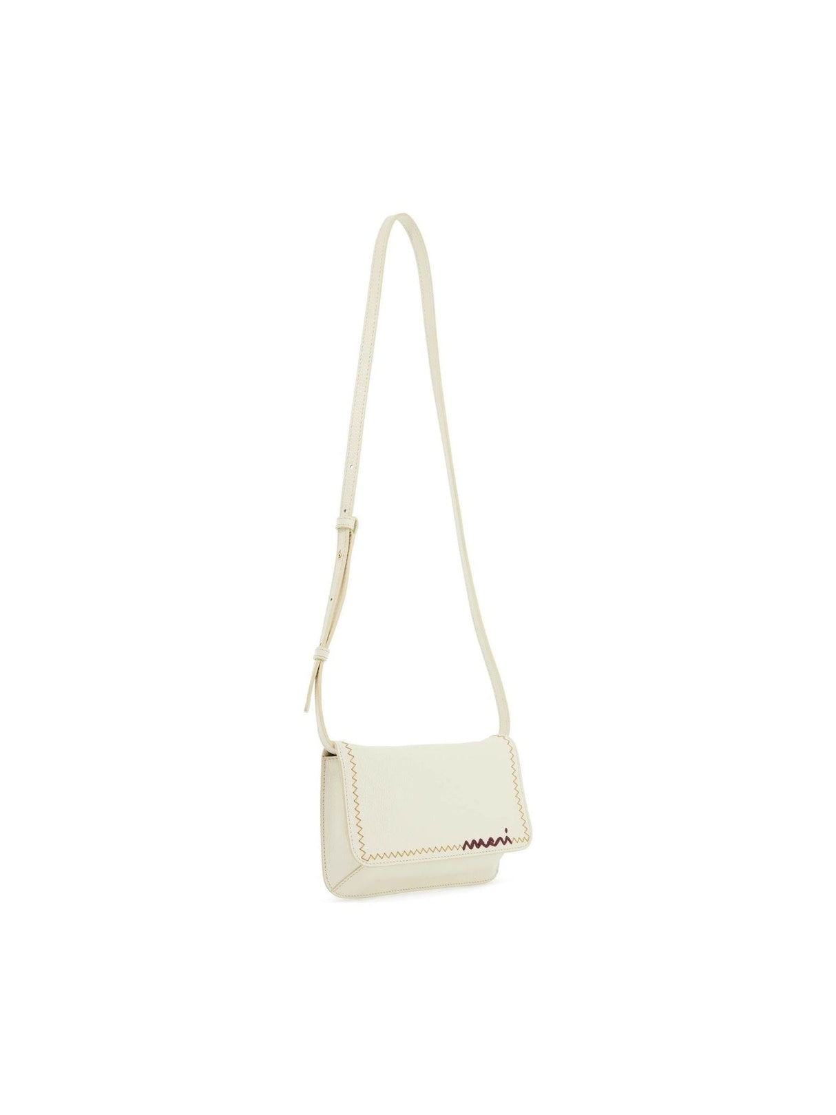 Flap Trunk Shoulder Bag With