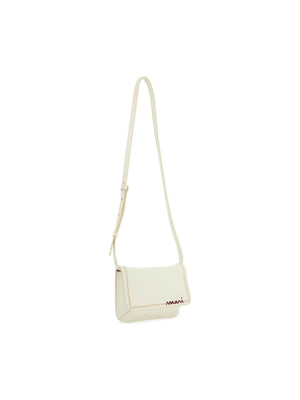 Flap Trunk Shoulder Bag With