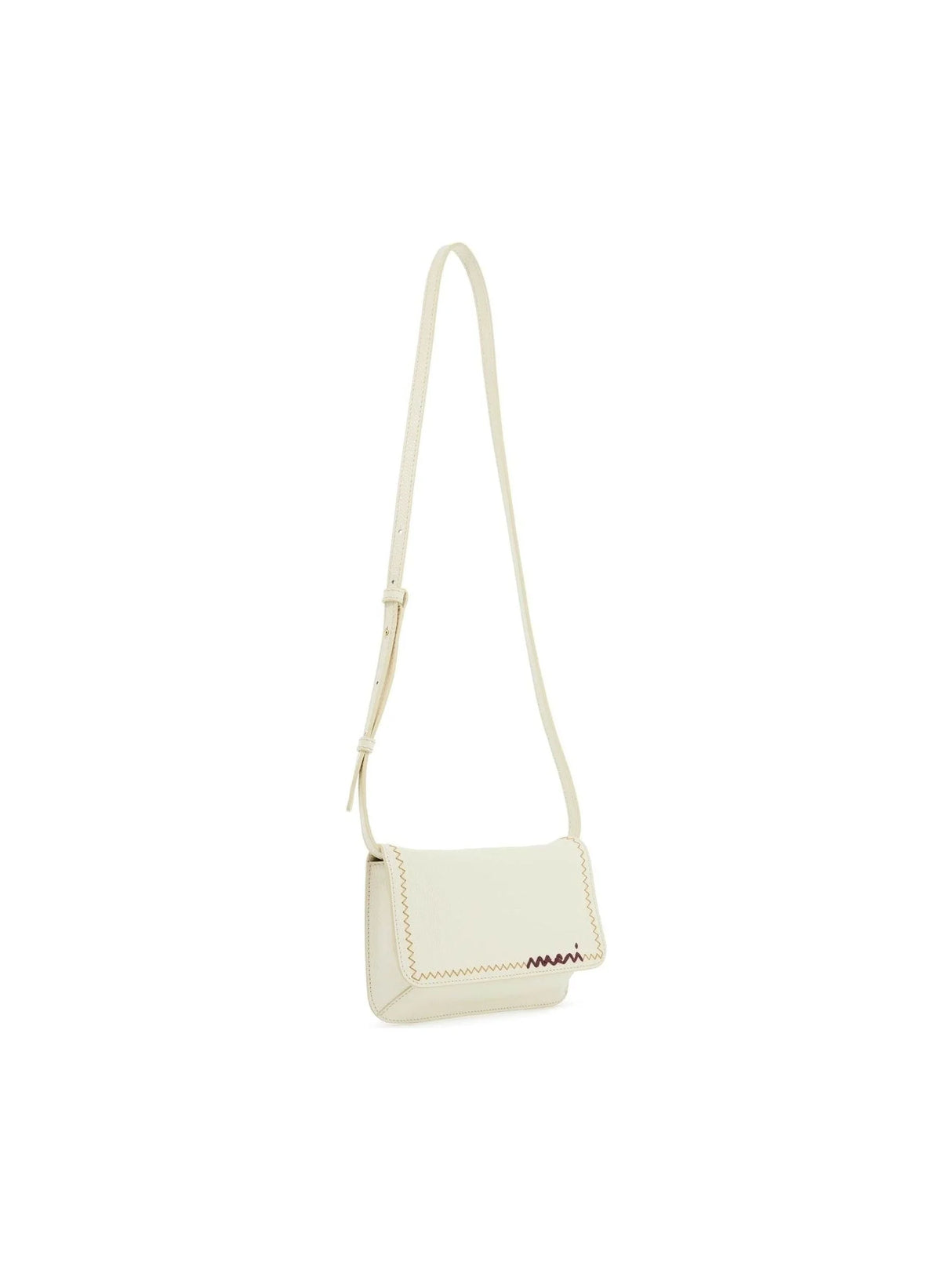 Flap Trunk Shoulder Bag With