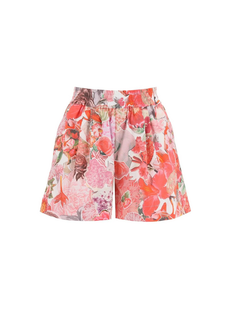 Floral Print Shorts MARNI JOHN JULIA.