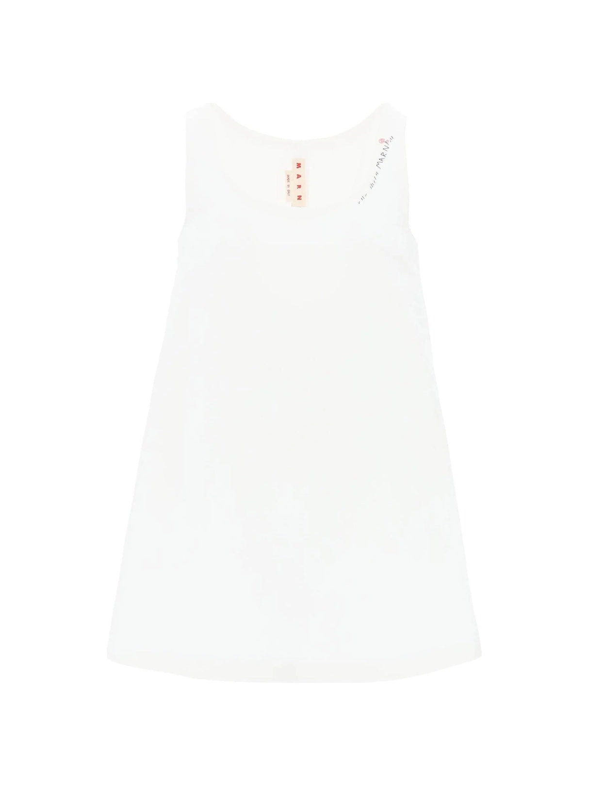 Hand-Embroidered Cotton Cady Dress - 34 - Women > Clothing > Dresses > Mini