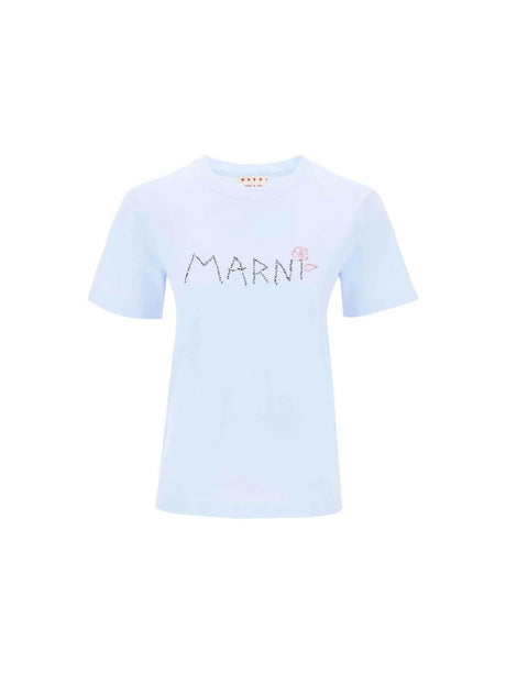 Hand Embroidered Logo T-Shirt MARNI