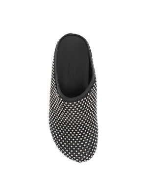 MARNI-Leather Fussbett Clogs Rhinestones-JOHN JULIA