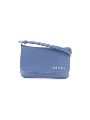 MARNI-Leather Shoulder Bag-JOHN JULIA