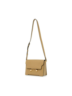 Medium Trunkaroo Leather Shoulder Bag.