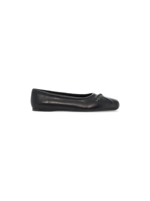 Nappa Leather Seamless Little Bow Ballet Flats.