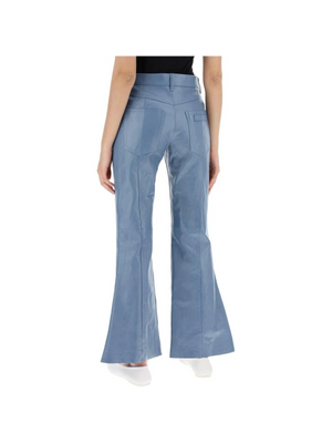 Opal Flared Leather Pants MARNI JOHN JULIA.