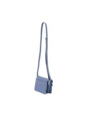 Opal Blue Mini Soft Trunk Shoulder Bag MARNI JOHN JULIA.