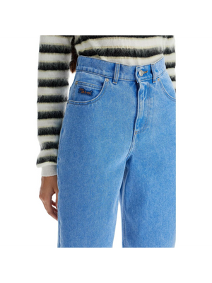 Organic Denim Cropped Jeans.