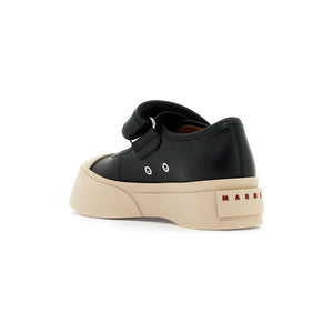 Pablo Mary Jane Nappa Leather Sneakers.