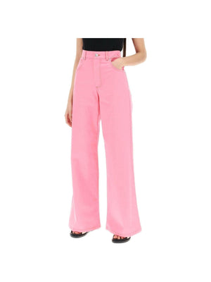 Pink Wide-Leg CottonJeans MARNI JOHN JULIA.