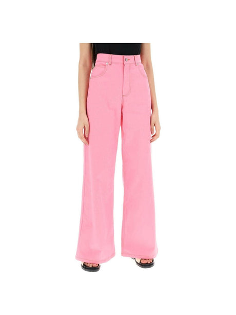 Pink Wide-Leg CottonJeans MARNI JOHN JULIA.