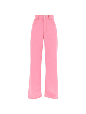 Pink Wide-Leg CottonJeans MARNI JOHN JULIA.