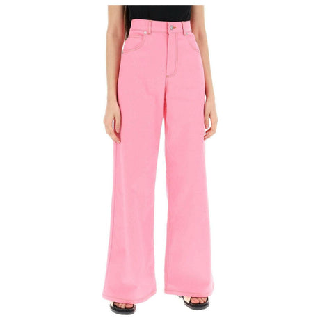 Pink Wide-Leg CottonJeans MARNI JOHN JULIA.