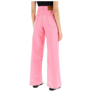 Pink Wide-Leg CottonJeans MARNI JOHN JULIA.