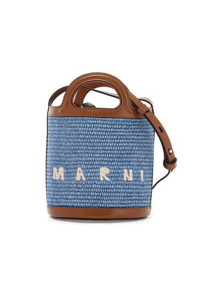 MARNI-Raffia Tropicalia Bucket Bag -JOHN JULIA.