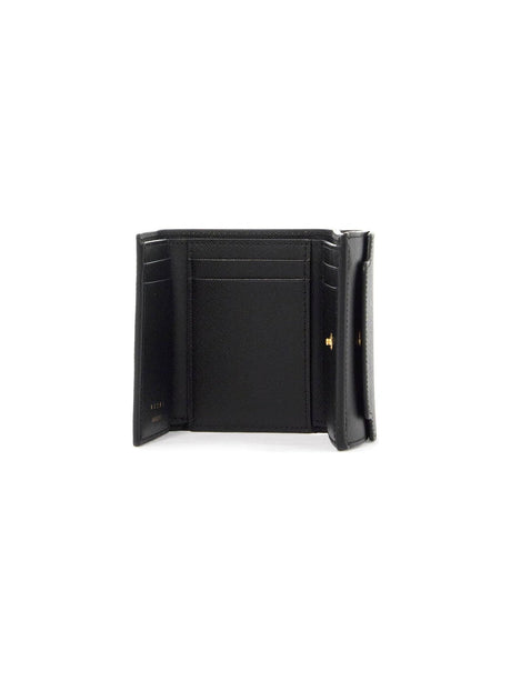 Saffiano Leather Tri-fold Wallet