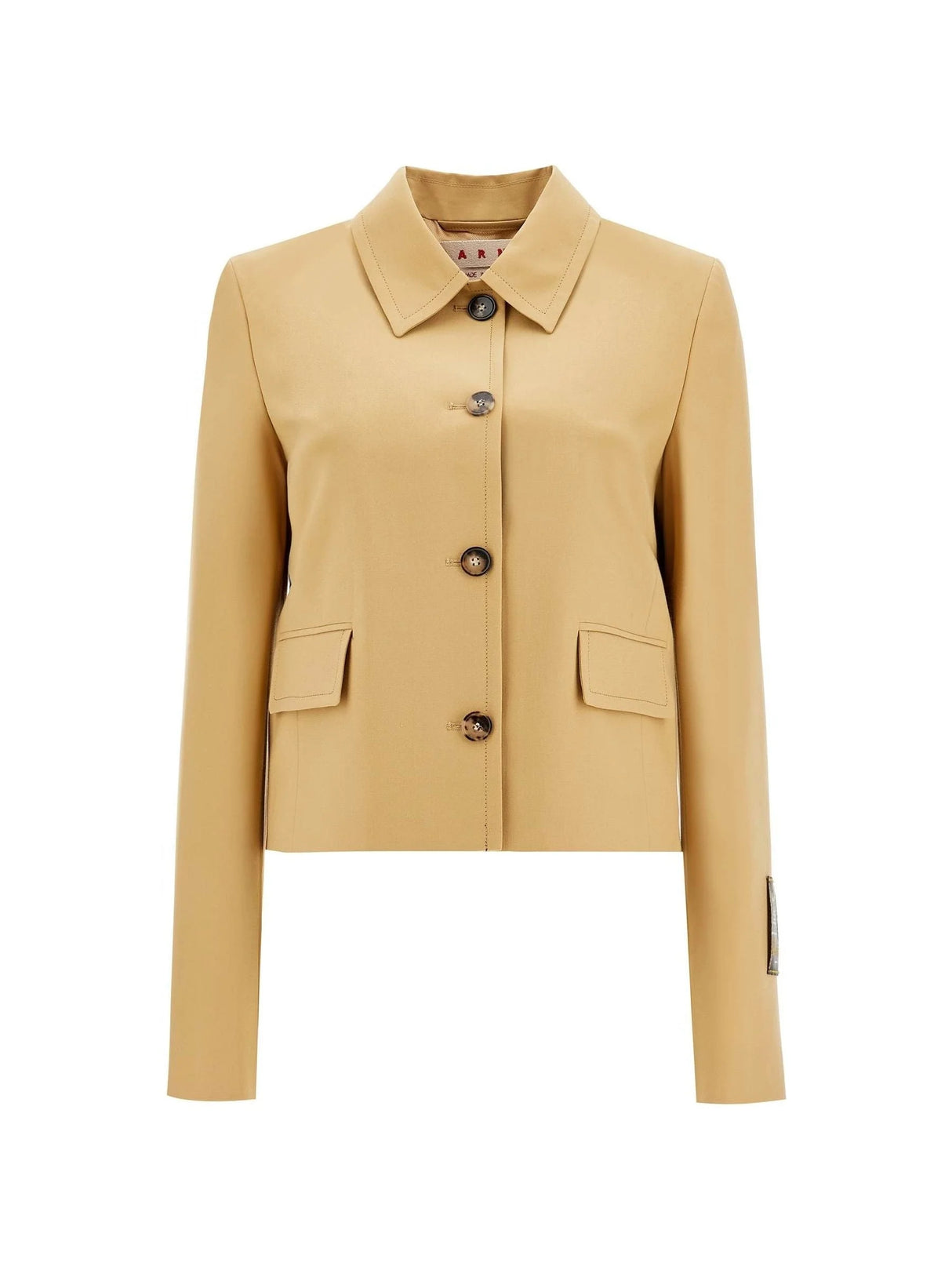 Short Wool Blend Jacket