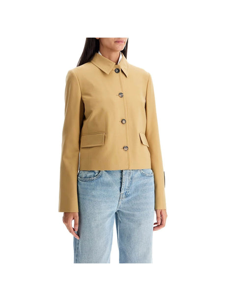 Short Wool Blend Jacket