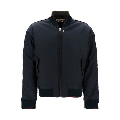 MARNI-Two Tone Bomber Jacket With Stitching -JOHN JULIA.