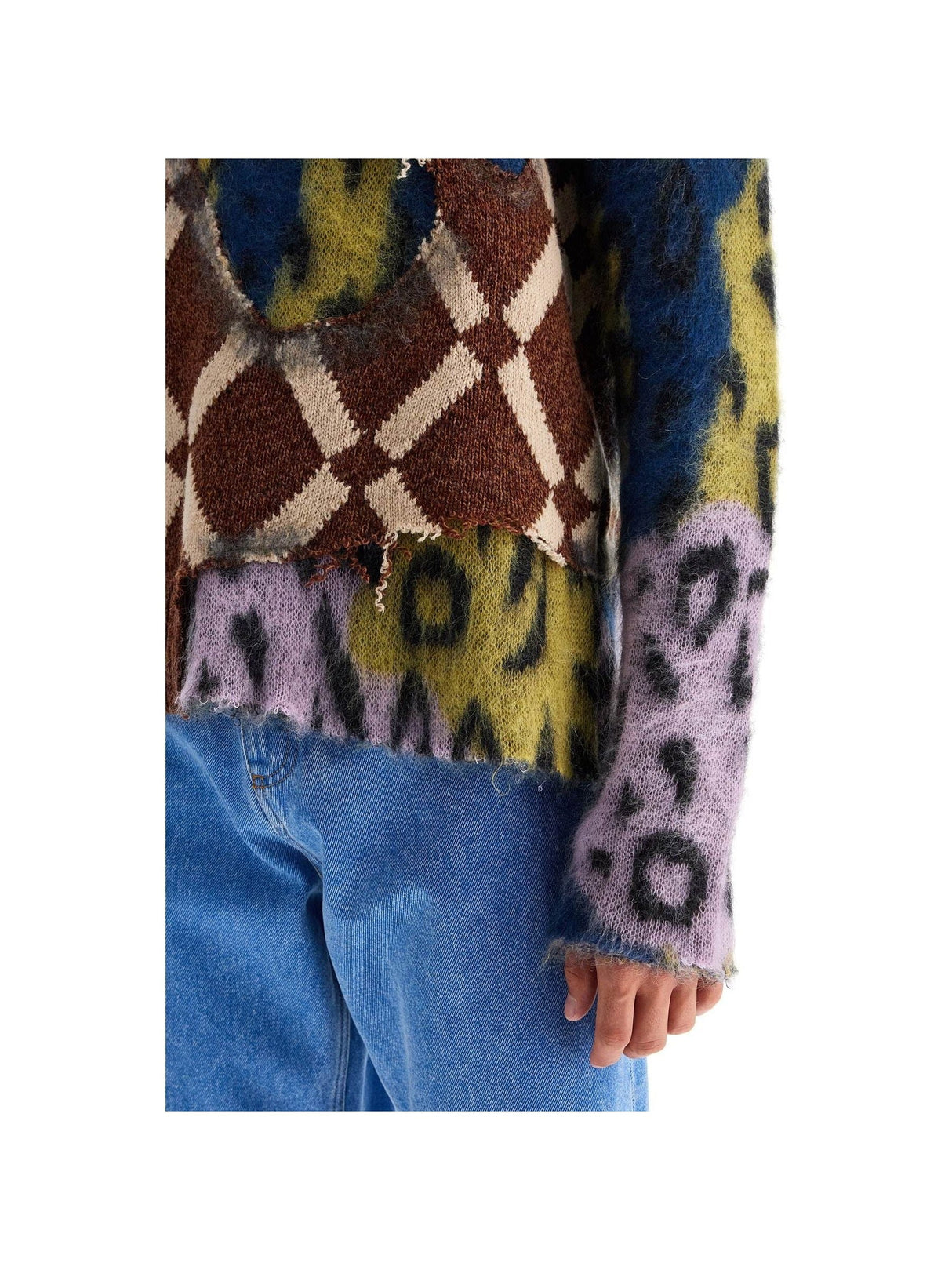 MARNI-Wool and Mohair-Blend Sweater -JOHN JULIA.