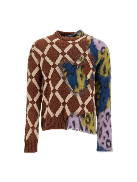 MARNI-Wool and Mohair-Blend Sweater -JOHN JULIA.