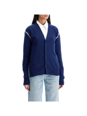 MARNI-Wool Cashmere Cardigan-JOHN JULIA